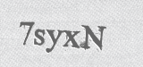 CAPTCHA code