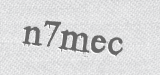 CAPTCHA code
