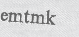 CAPTCHA code