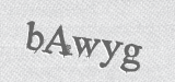 CAPTCHA code